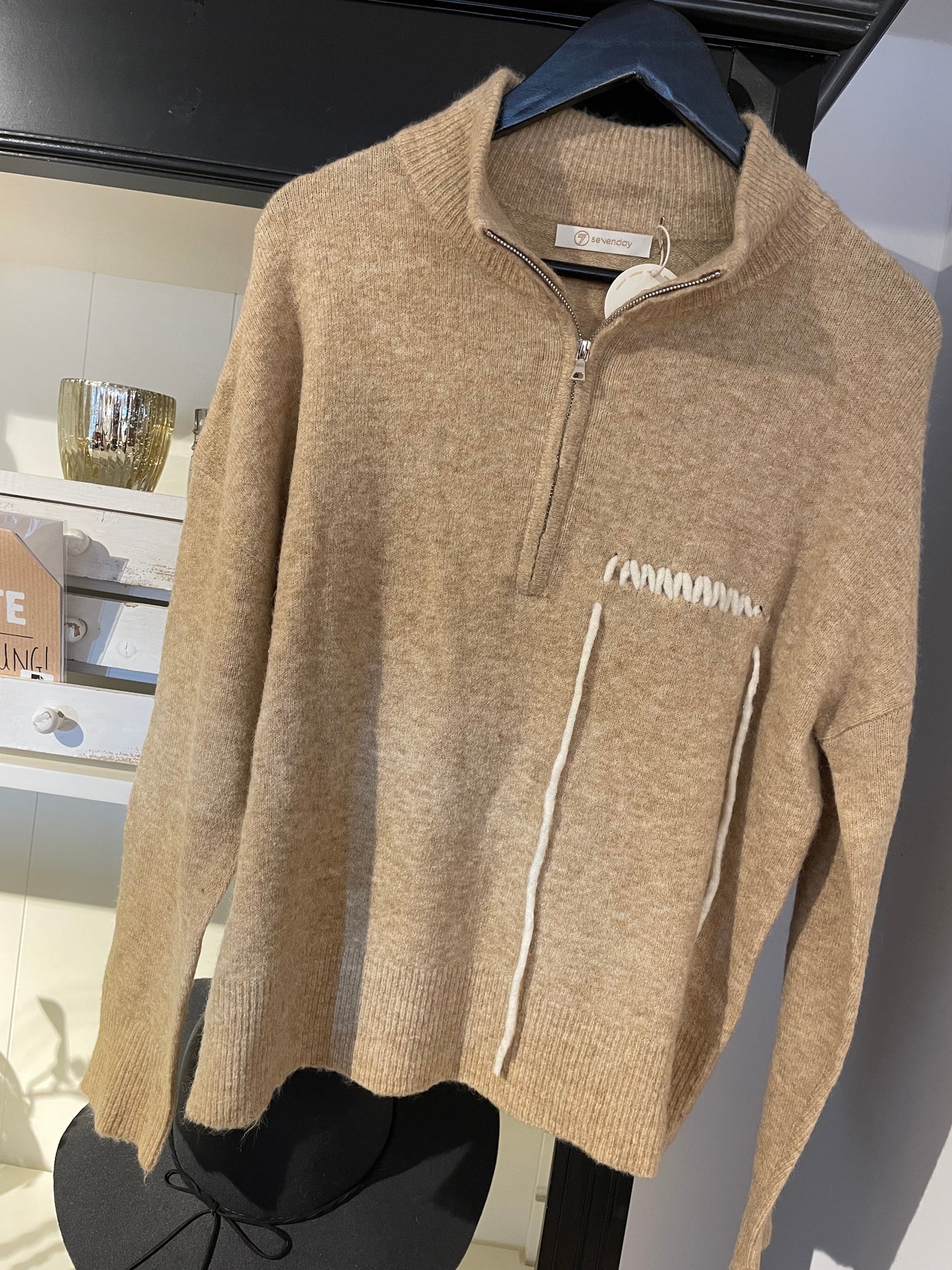 Pullover Vintage beige