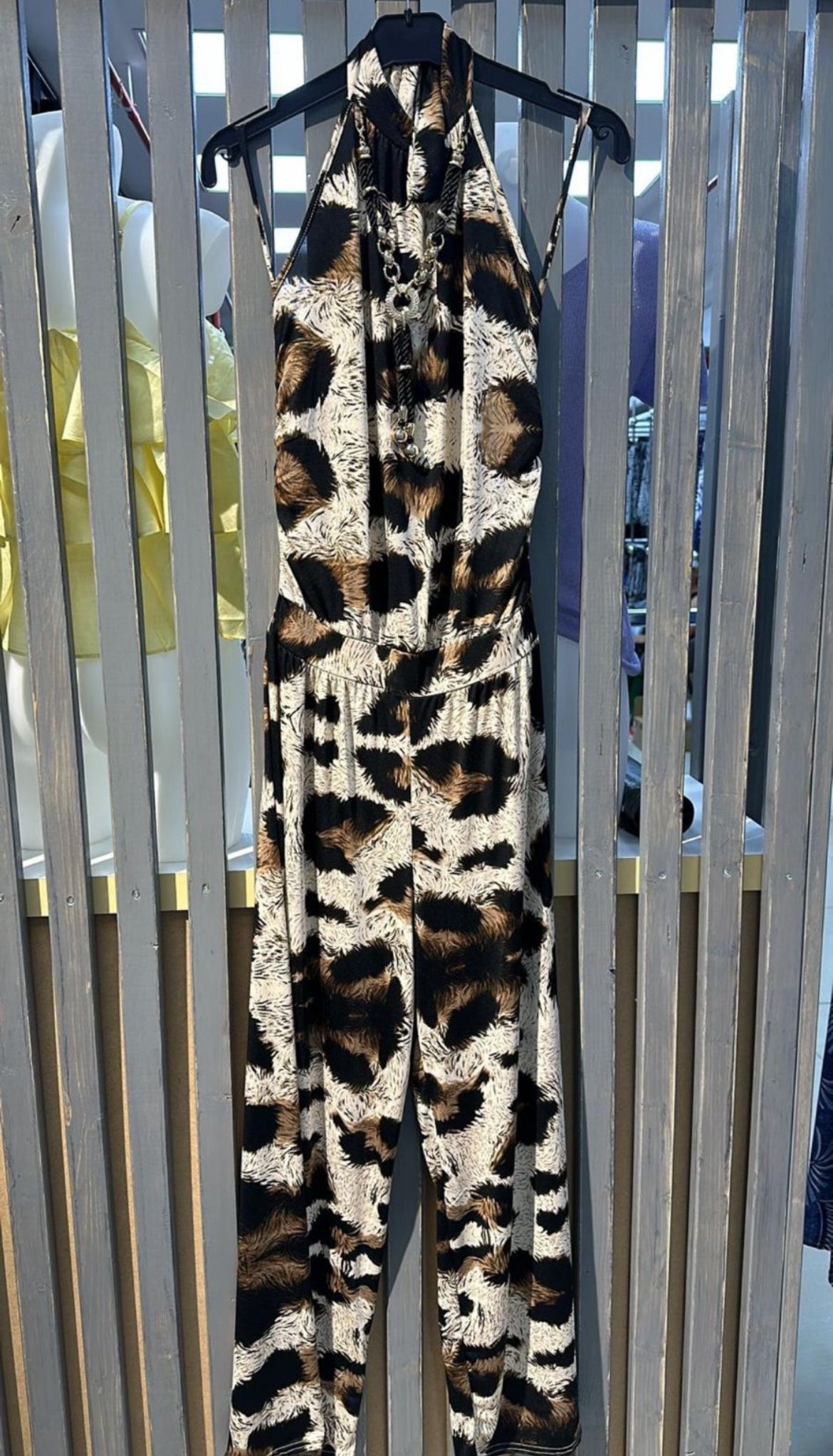 A leopard Jumpsuit