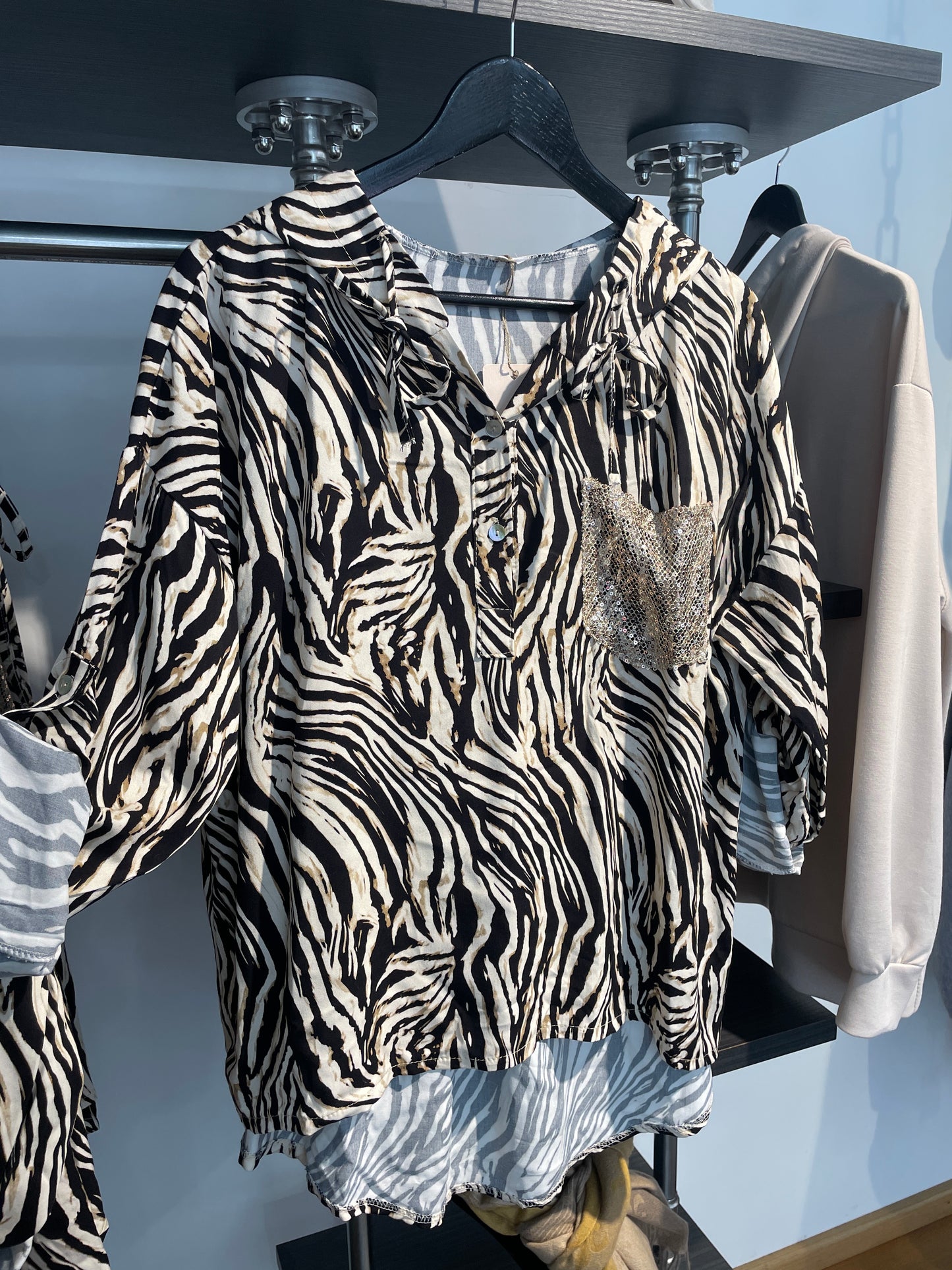 Longsleeve Zebra Glam