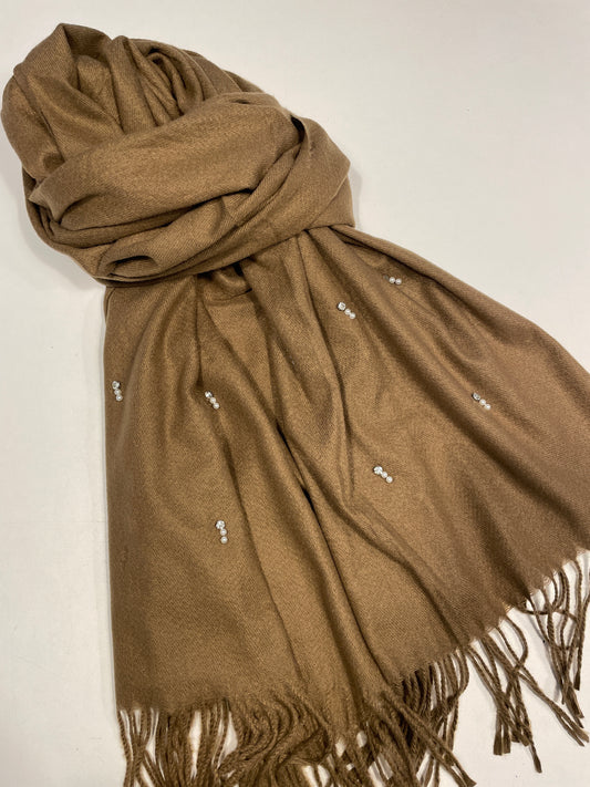 Accessoire Schal Camel