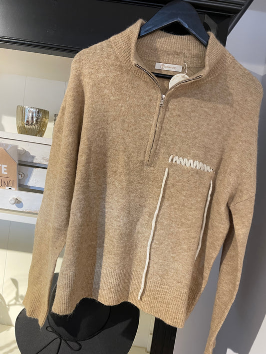 Pullover Vintage beige