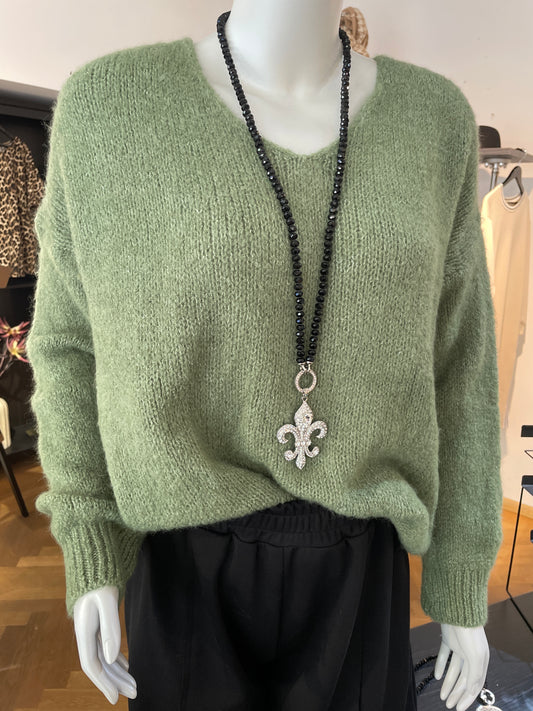 Pullover Green