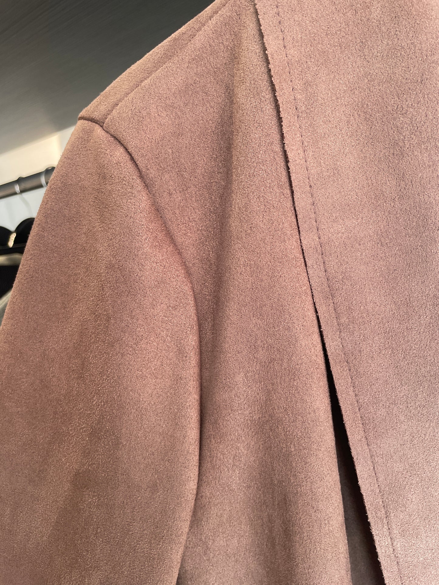 Mantel Schoko Velour