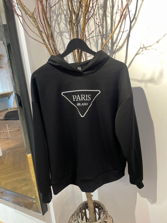 Hoodie Paris Black