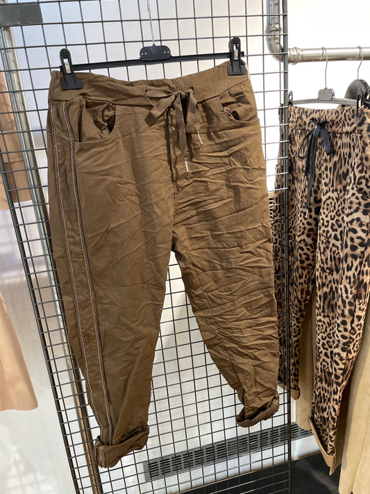 Hose Schokobraun