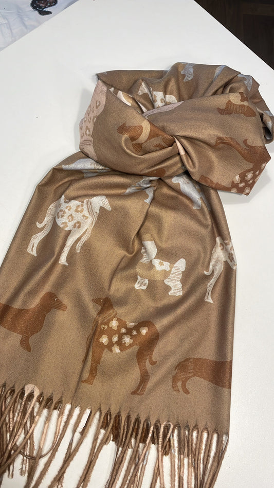 Accessoire Schal Dogs